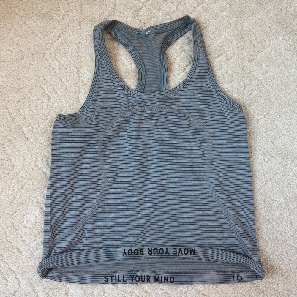 Lululemon Swiftly Racerback Tank, Size 10